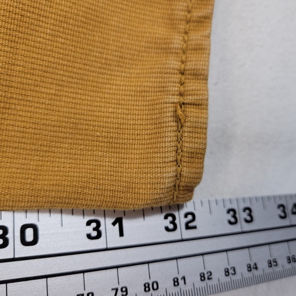 Levis 513 Pants Mens 36x32 Tan Brown Corduroy Slim Straight Mid Rise Preppy - Picture 11 of 12